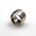 Stainless Steel Comfort Ring with Groove